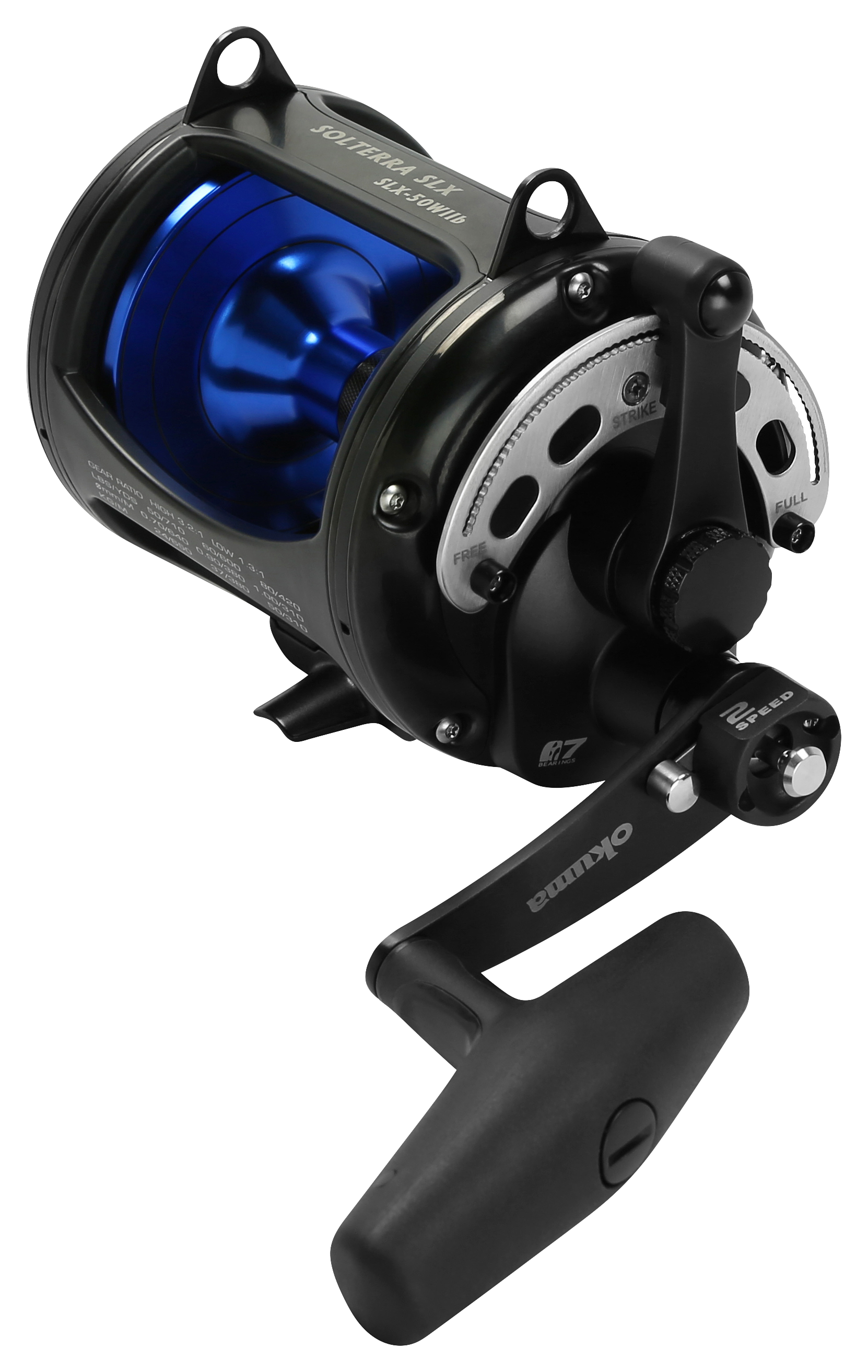 Okuma Solterra Slx-10lb Okua Solterra SLX Single Speed Levelwind